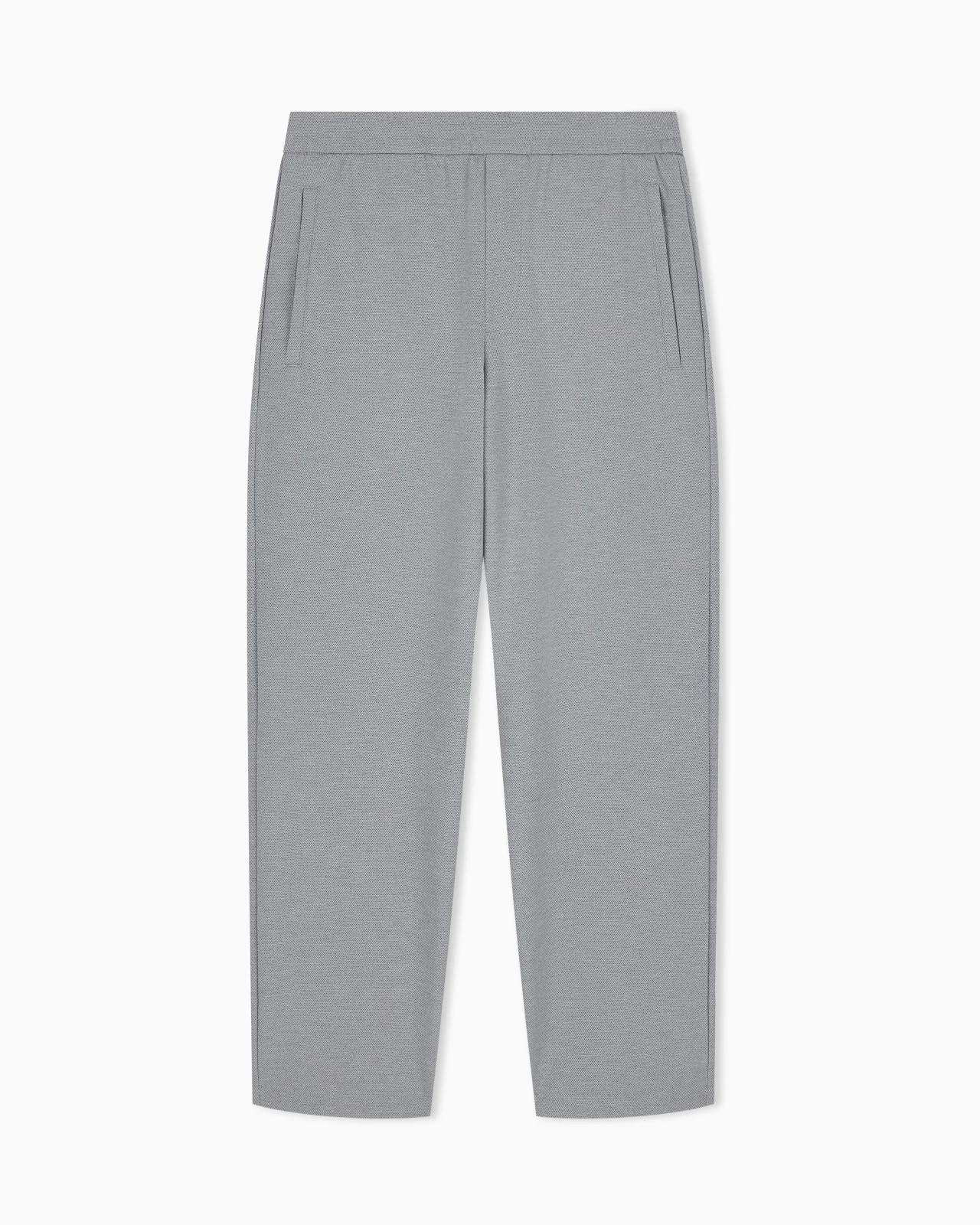 JERSEY PIQUÉ TRAVEL ESSENTIAL PANTS - 1