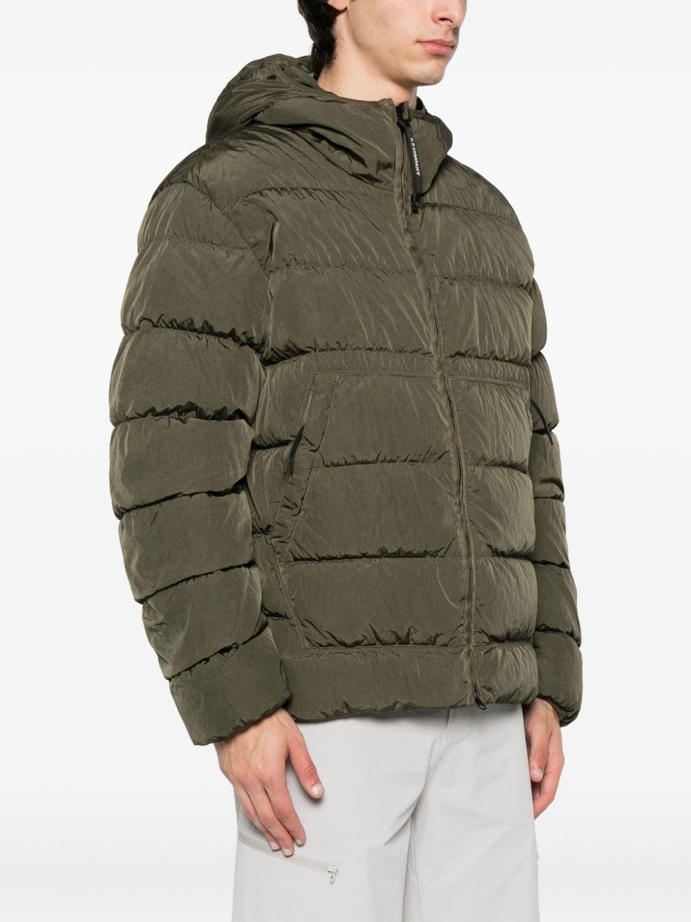 hooded puffer jacket - 3