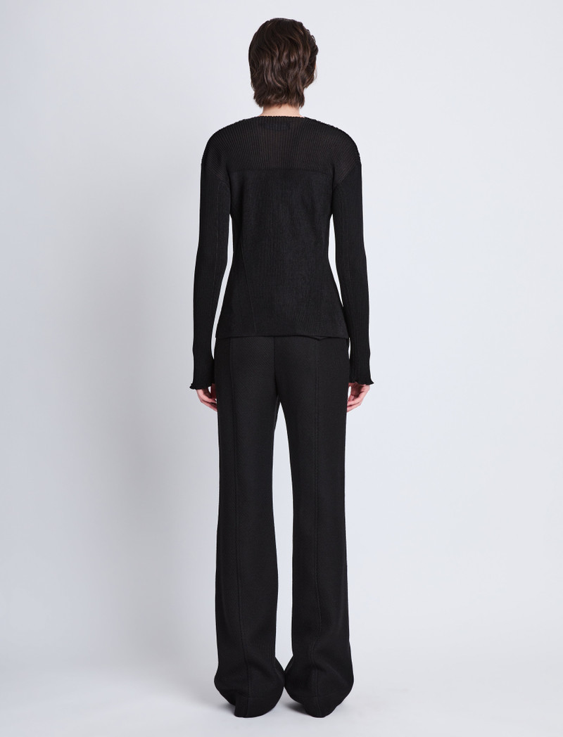 Camille Top in Gauze Viscose Knit 5