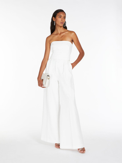 Max Mara ADERIRE Jersey bustier jumpsuit outlook