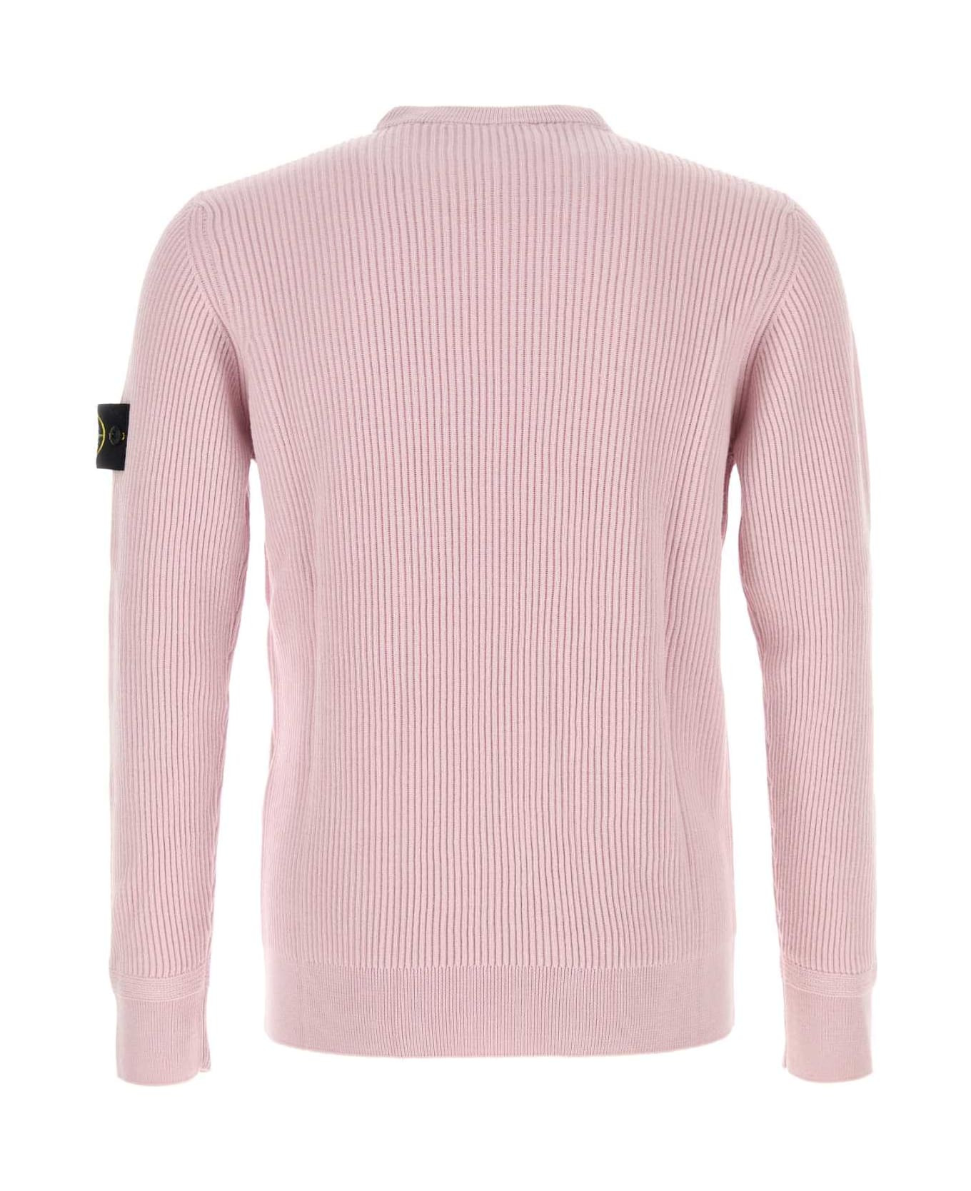 Pink Wool Sweater - 2