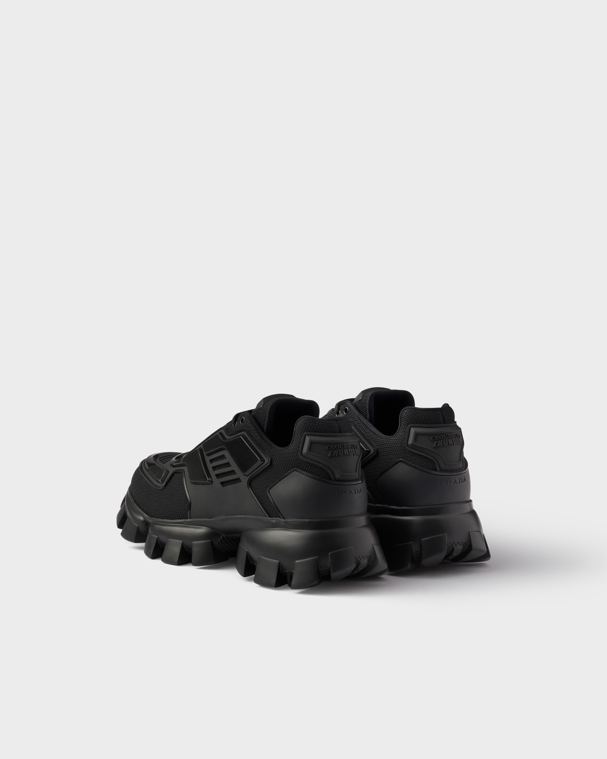 Prada Cloudbust Thunder knit fabric sneakers - 4