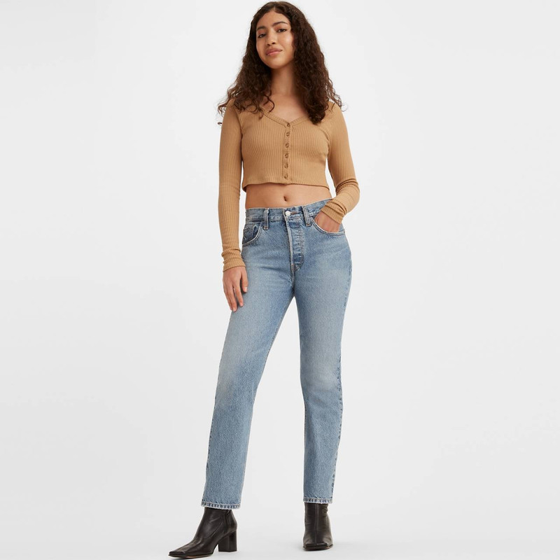 Levi's CIRCULAR 501® ORIGINAL FIT WOMEN'S JEANS outlook