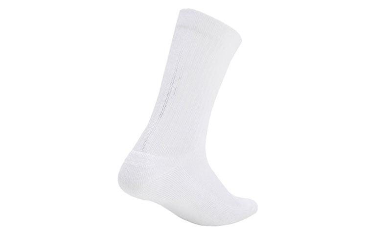 adidas neo Sports Outdoor High Top Mid Tops Socks Couple Style 3 Pairs 'Black Green White' GE1377 - 4