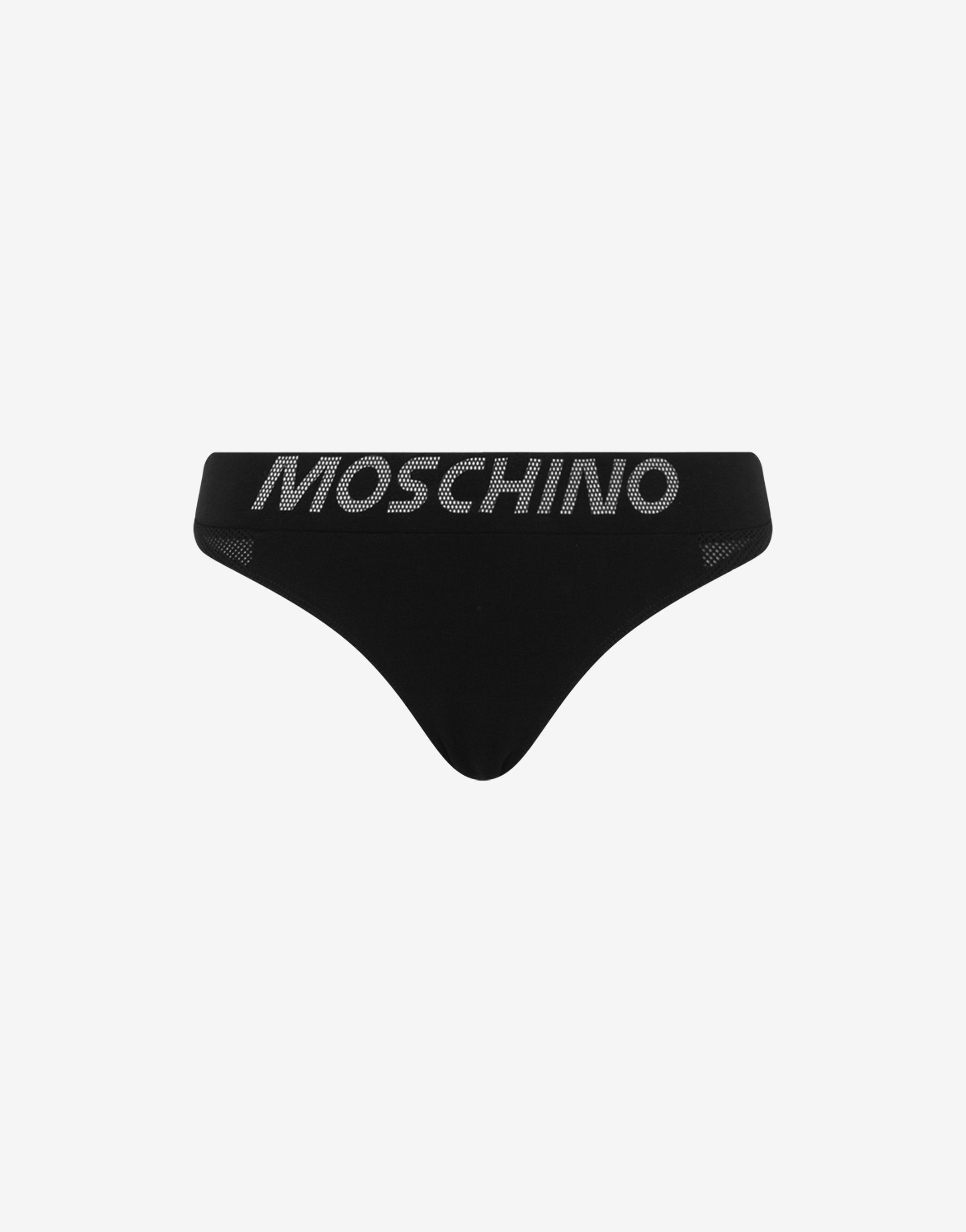 STRETCH JERSEY BRIEFS MESH LOGO - 1