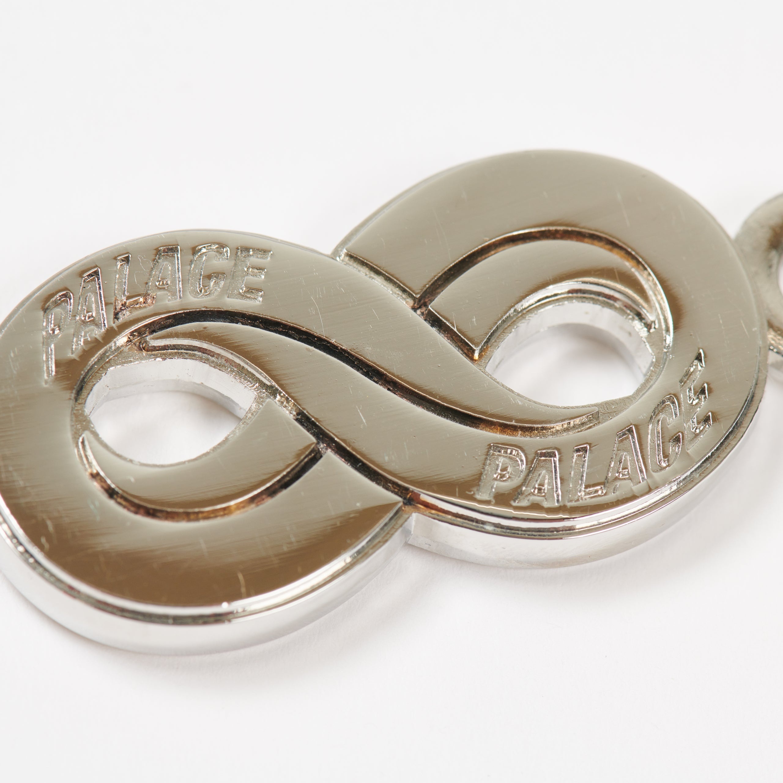 CHAIN LINK KEYRING SILVER - 2