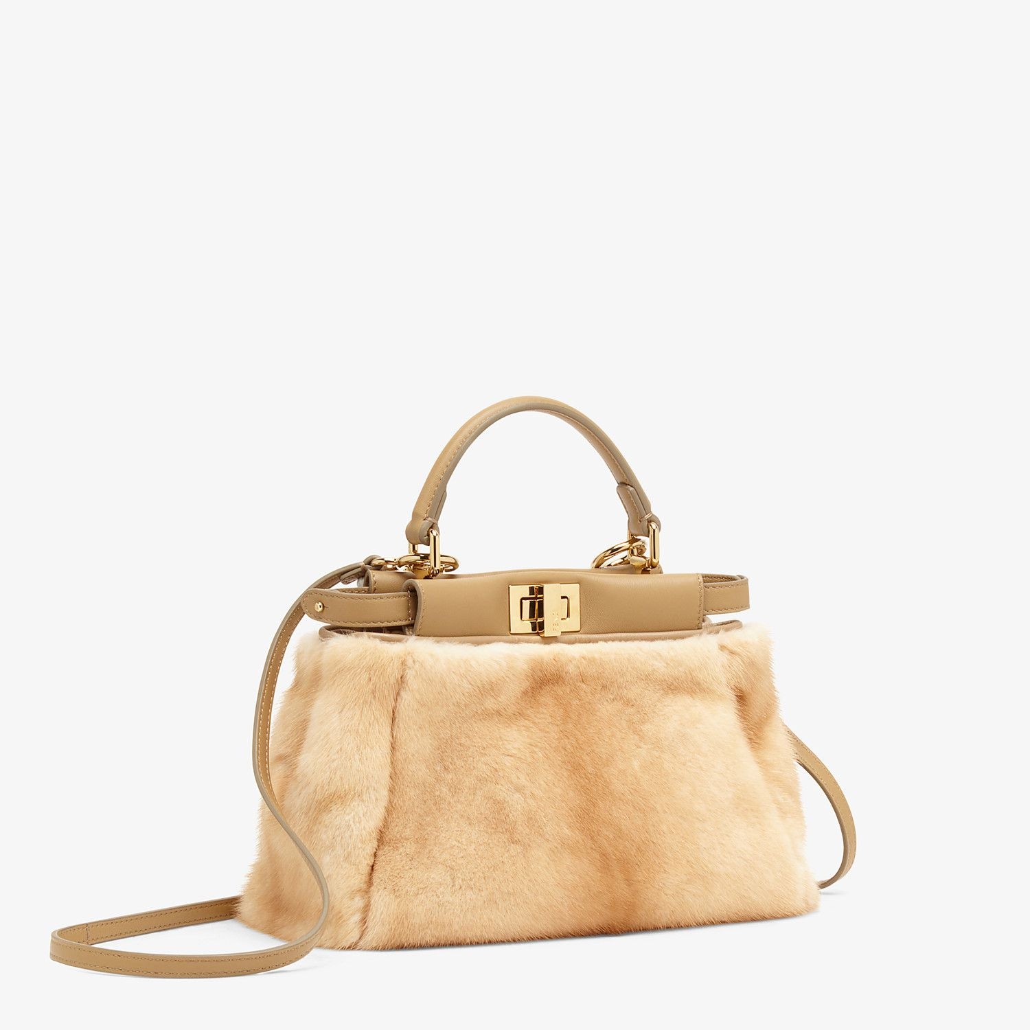 Natural mink bag - 2