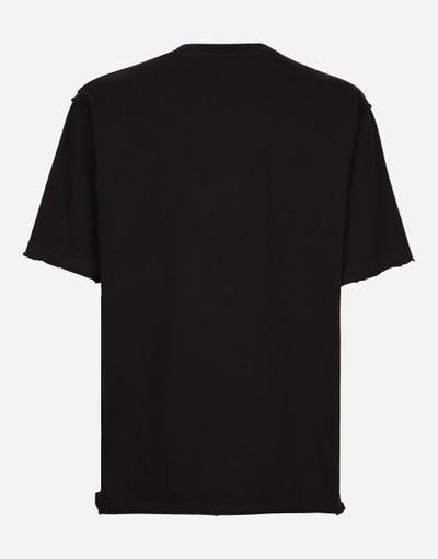 Dolce & Gabbana Short-sleeved banana-tree-print T-shirt outlook