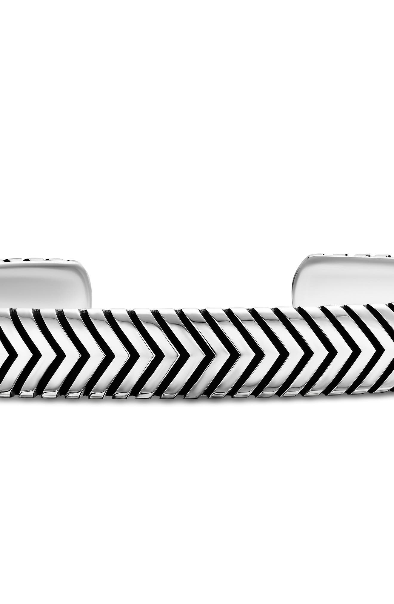 David Yurman Chevron Cuff Bracelet in Sterling Silver at Nordstrom - 4