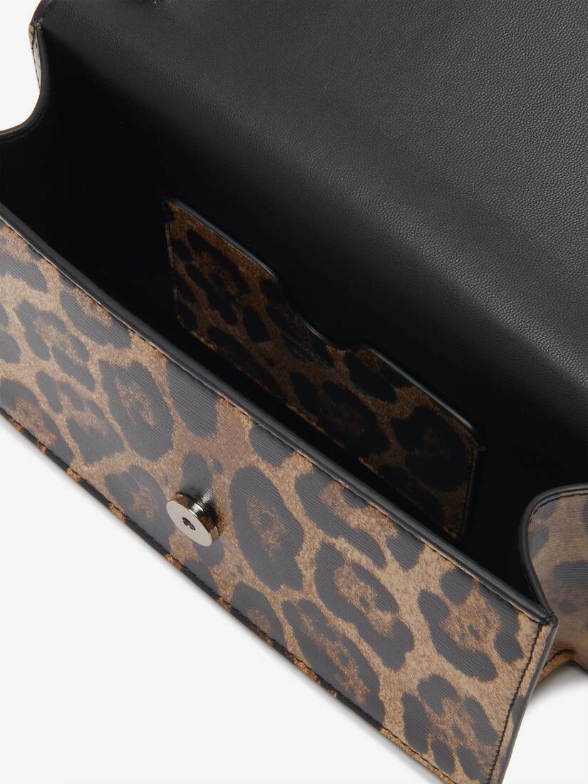 Women's Small Skull Bag in Natural/black - 5