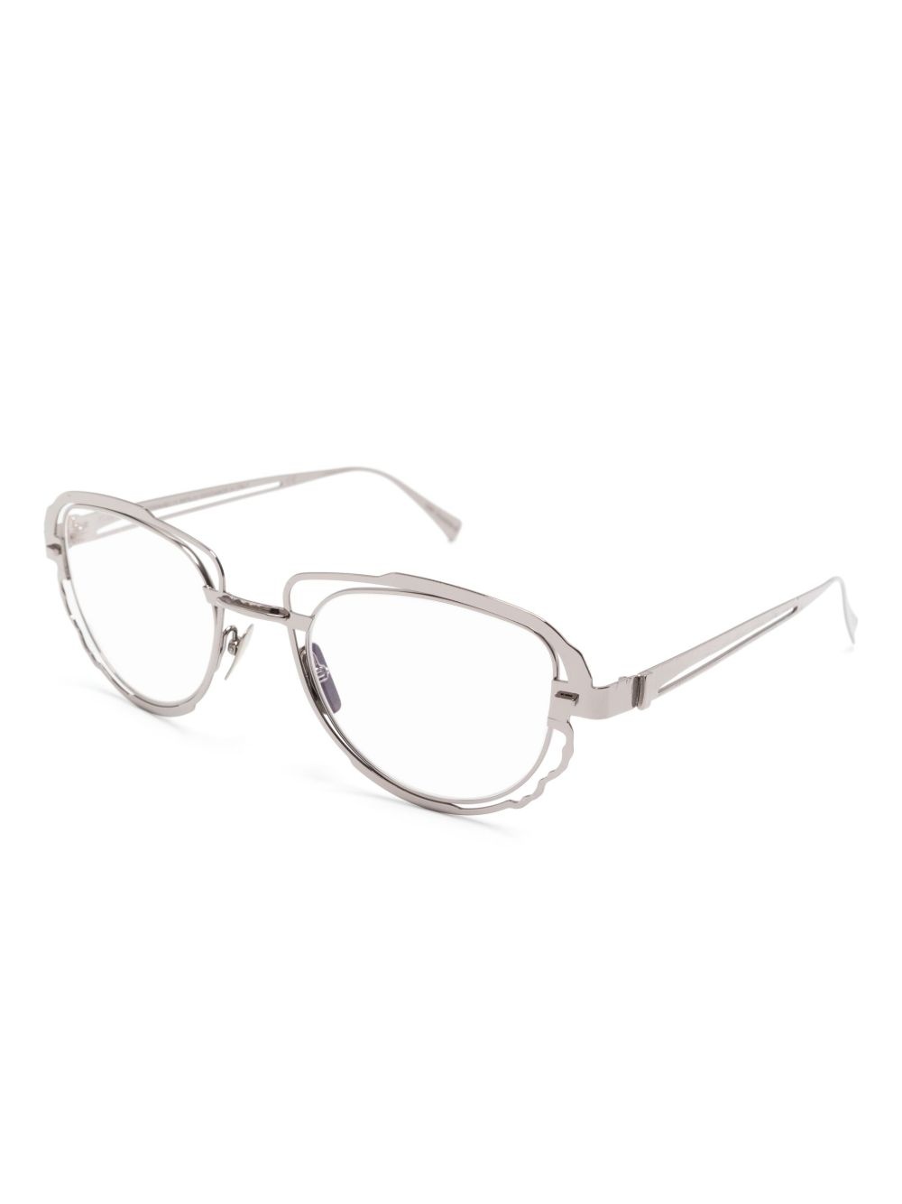H02 geometric-frame glasses - 2