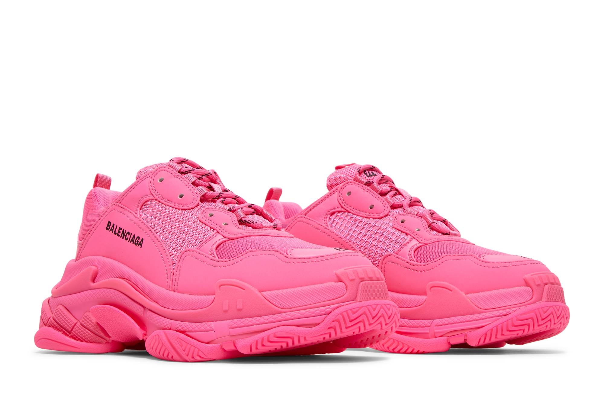 Balenciaga Wmns Triple S Sneaker 'Fluo Pink' - 8
