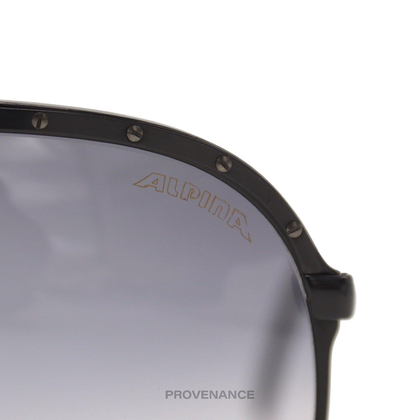 Alpina - Alpina M1 Vintage Sunglasses - Black/Black - 8