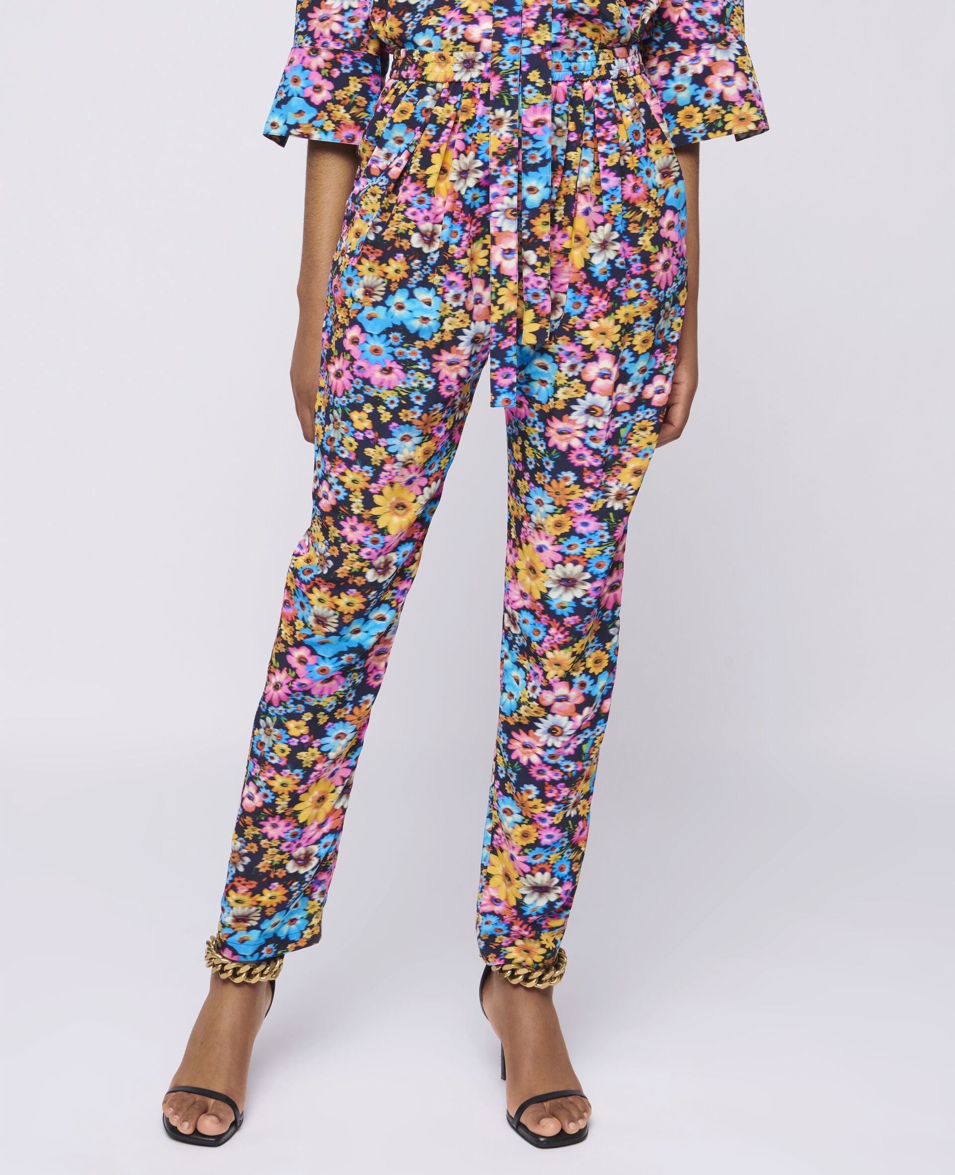 Christine Silk Pants - 4