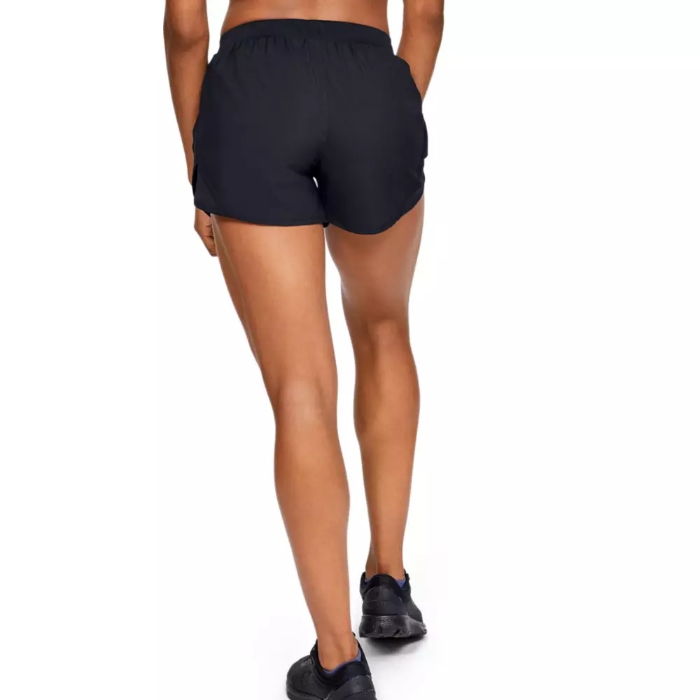 Women's Fly By Shorts-Black - 2