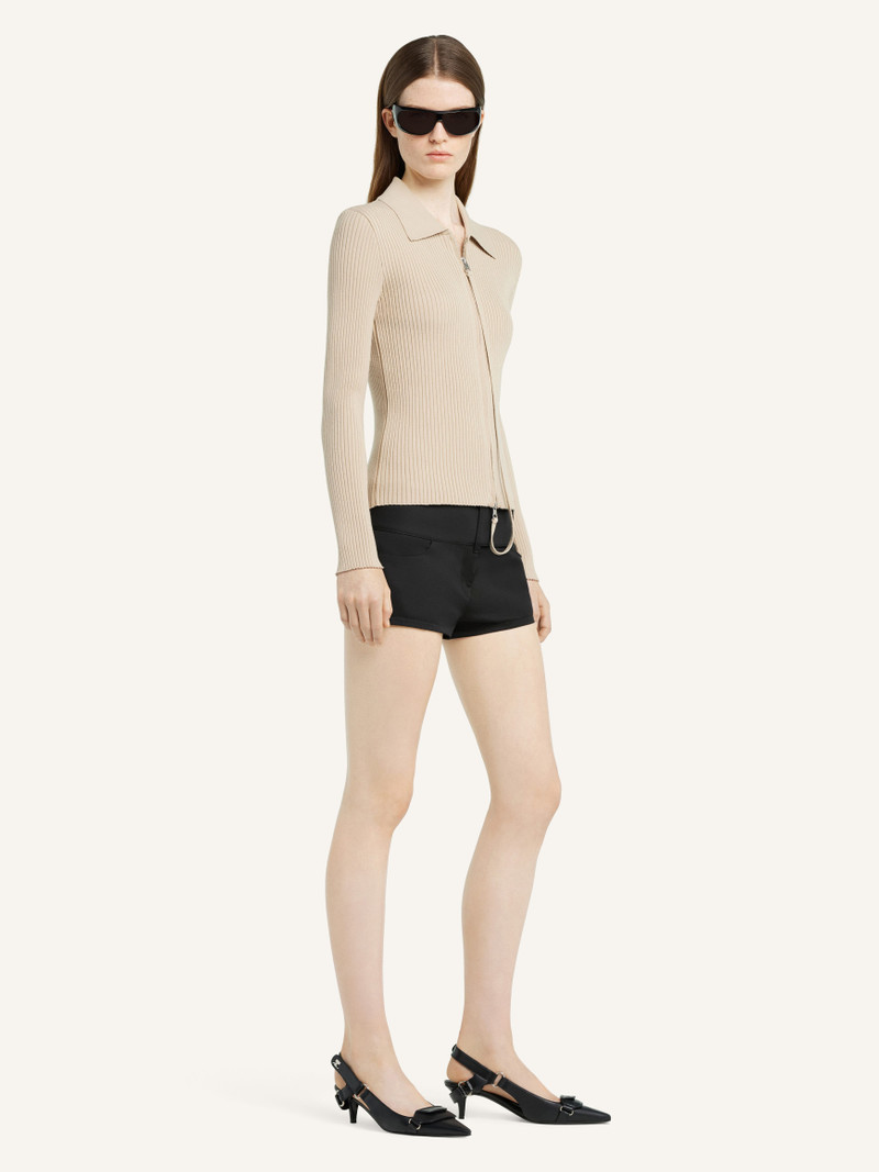 KNITTED ZIPPED 카디건 3