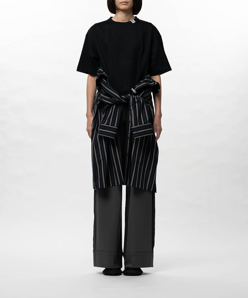 Shirt Combined T-shirt Dress 17