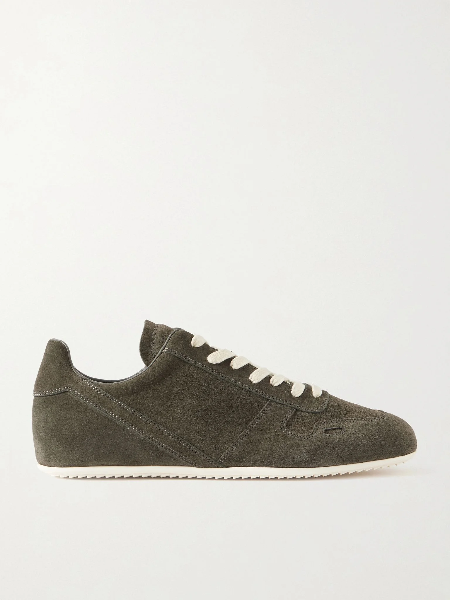 Minimal Suede Sneakers Army green - 1