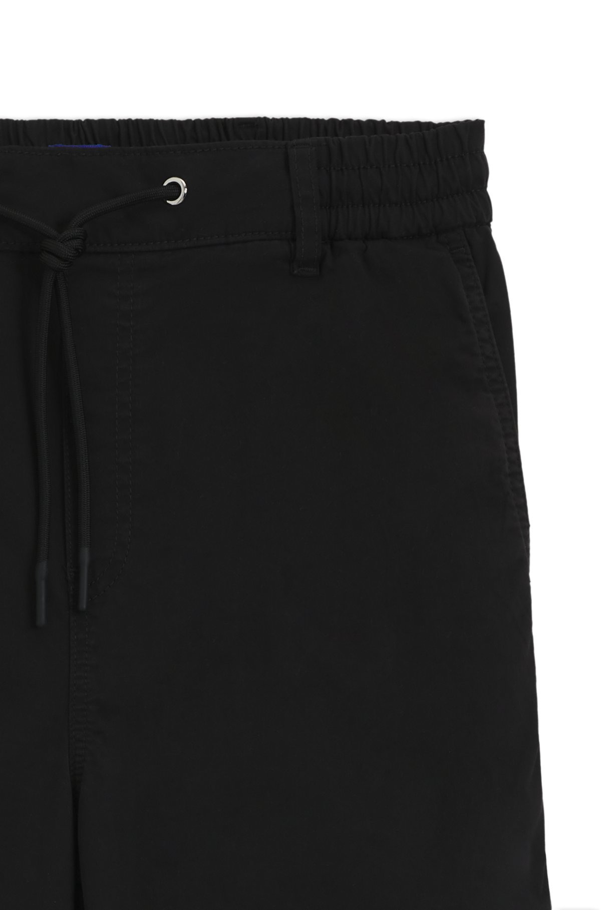 RELAXED-FIT PANTS IN WASHED STRETCH COTTON - 6