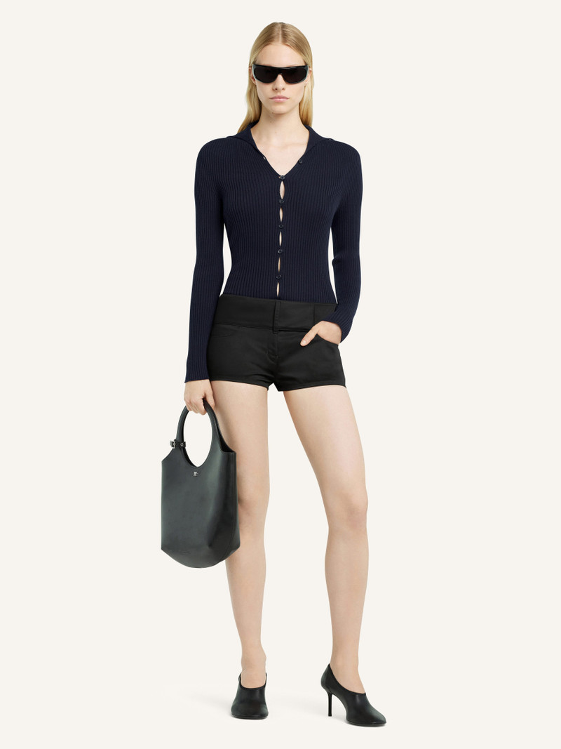 courrèges SOLAR RIB CARDIGAN outlook
