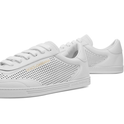 Dolce & Gabbana Dolce & Gabbana Saint Tropez Perforated Leather Sneaker outlook
