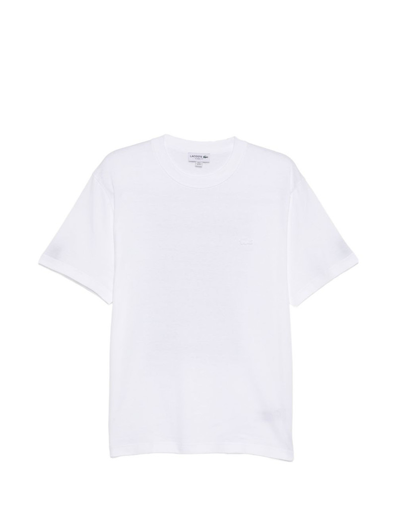logo-embroidered T-shirt 1