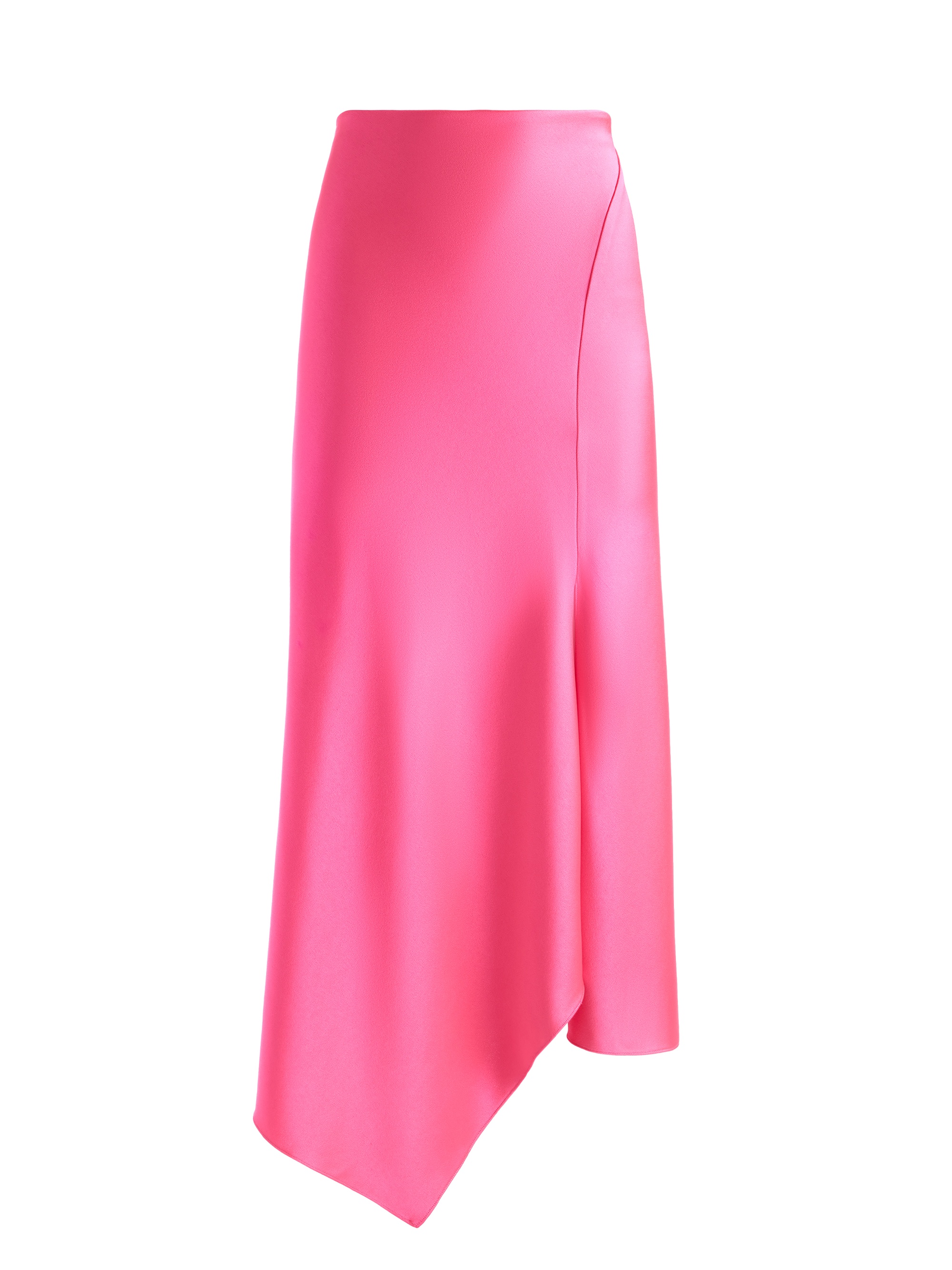 HARMONY DRAPEY ASYMMETRICAL MIDI SKIRT - 1