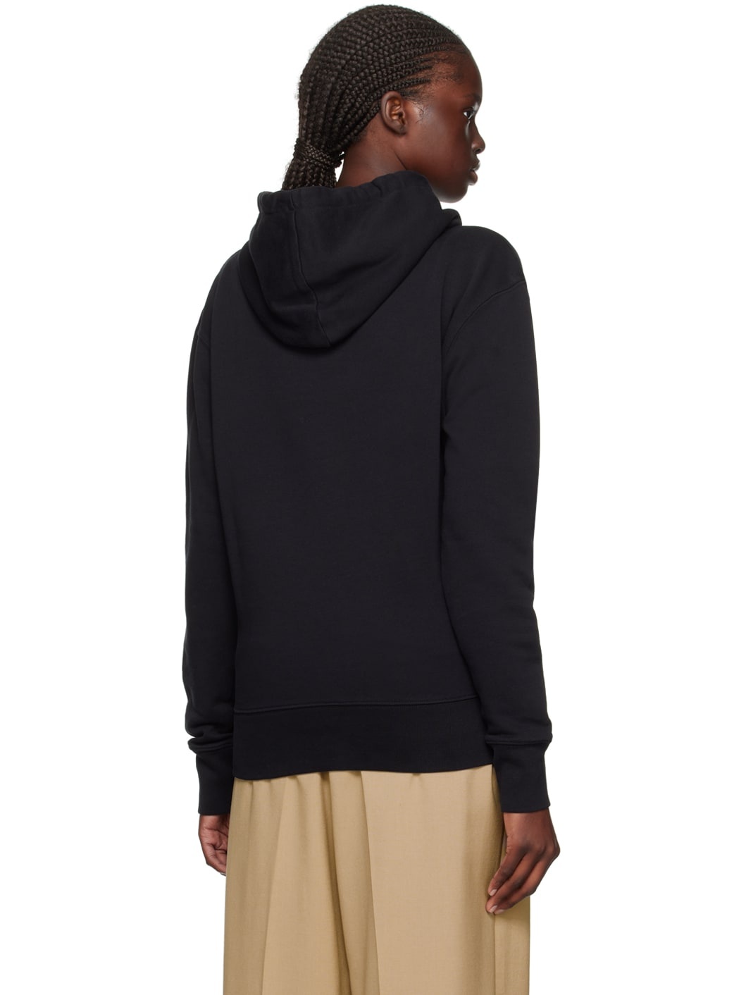 Black 'Café Kitsuné' Hoodie - 3