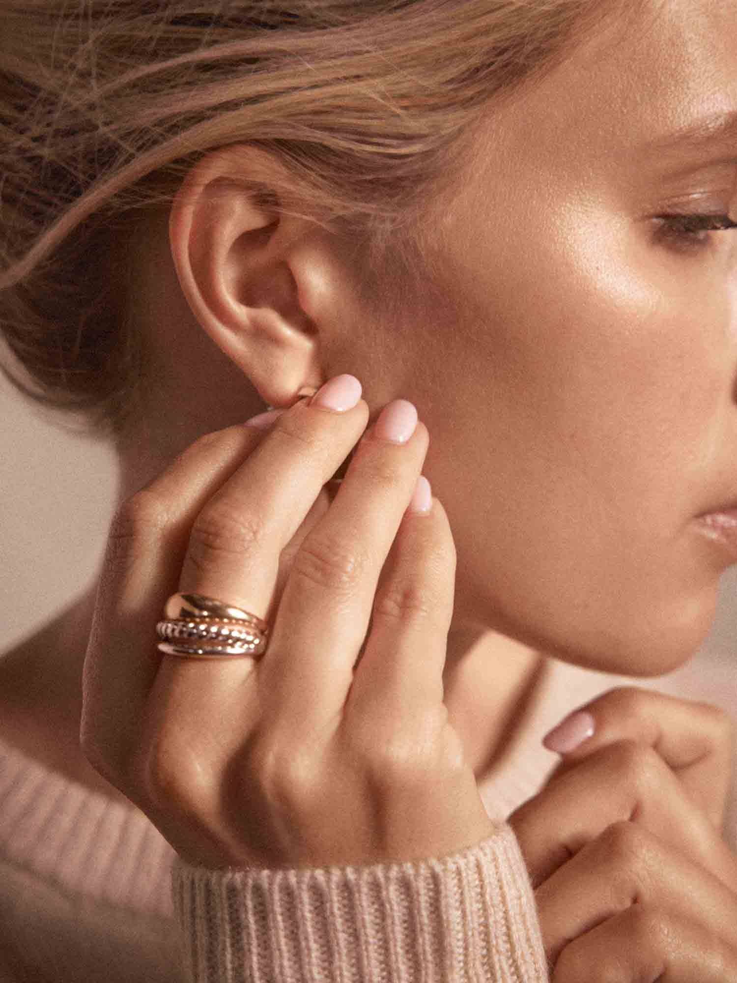 Icons White Gold Duet Ring - 2