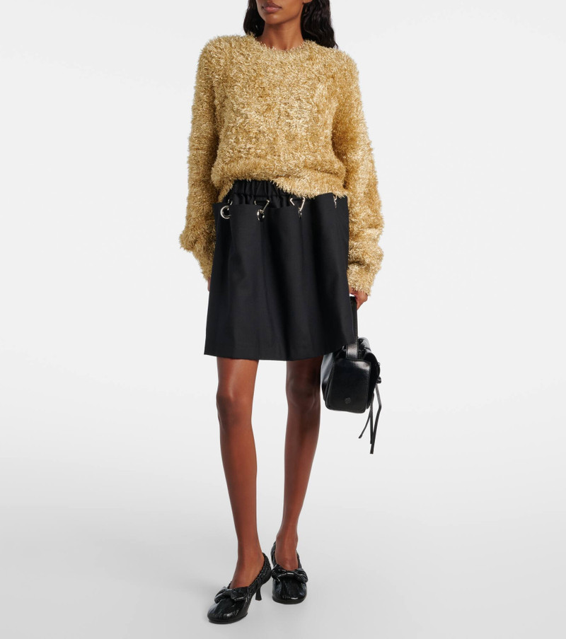 Noir Kei Ninomiya Tinsel sweater outlook