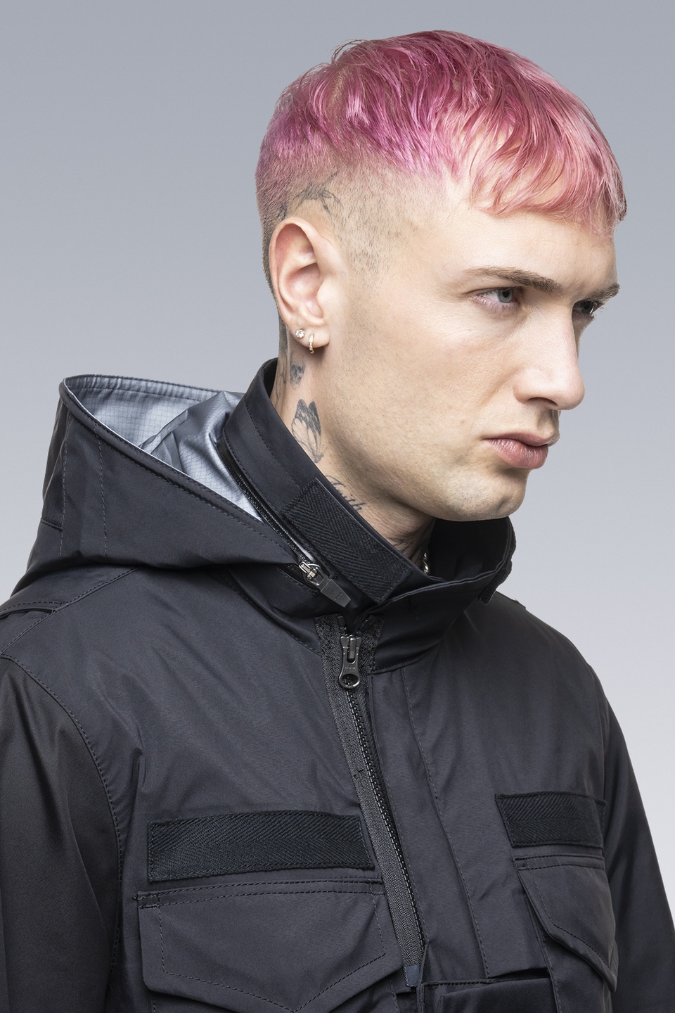 ACRONYM SAC-J2761 sacai / ACRONYM Field Jacket Black