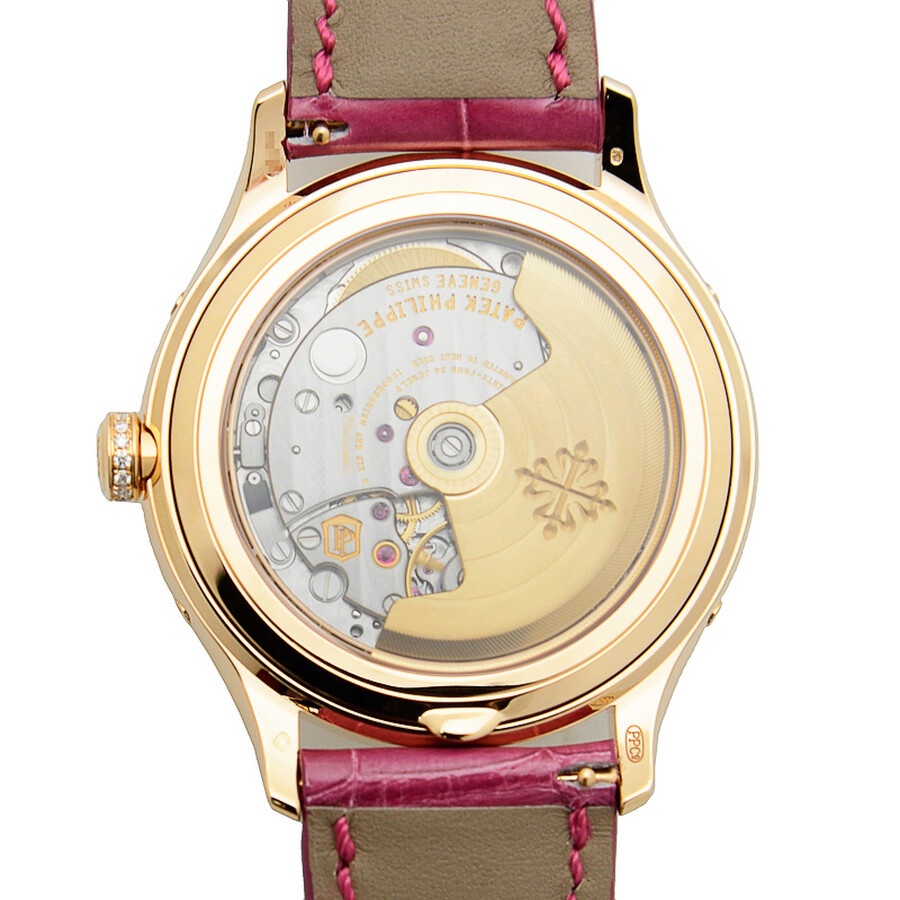Patek Philippe Complications Silvery Sunburst Dial 18K Rose Gold Automatic Ladies Watch 4947R-001 - 3