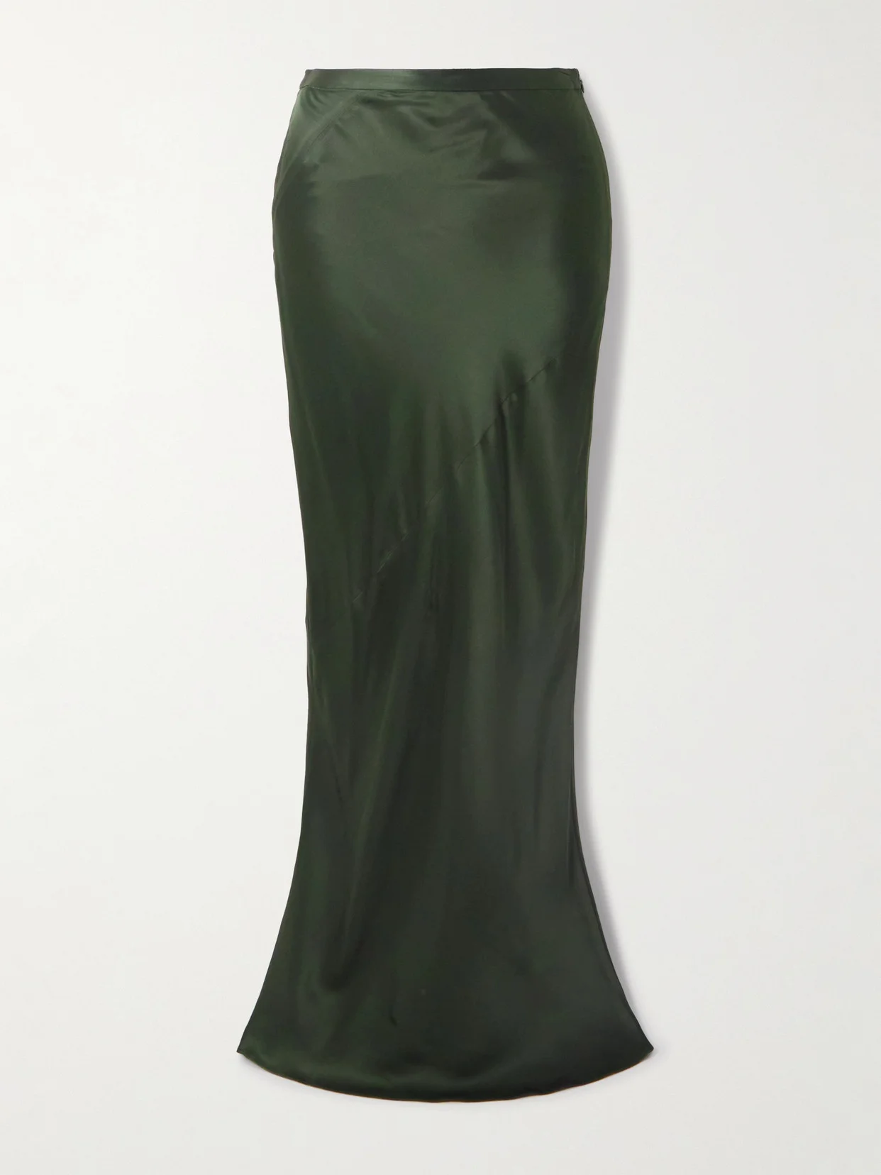 My Endless Love Paneled Satin Maxi Skirt - 1