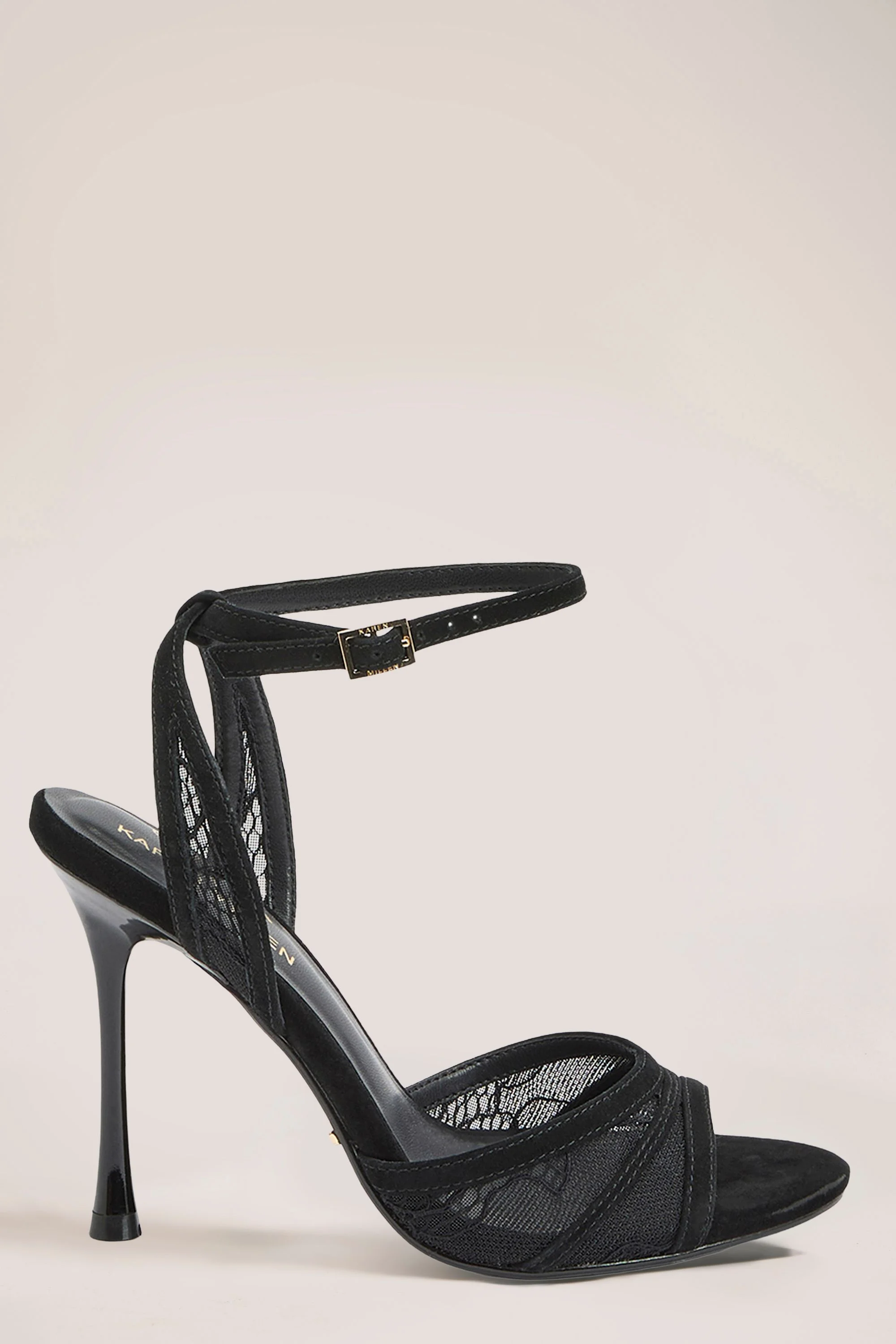 Carvela X Karen Millen Eliza High Heel Suede Sandal - 1