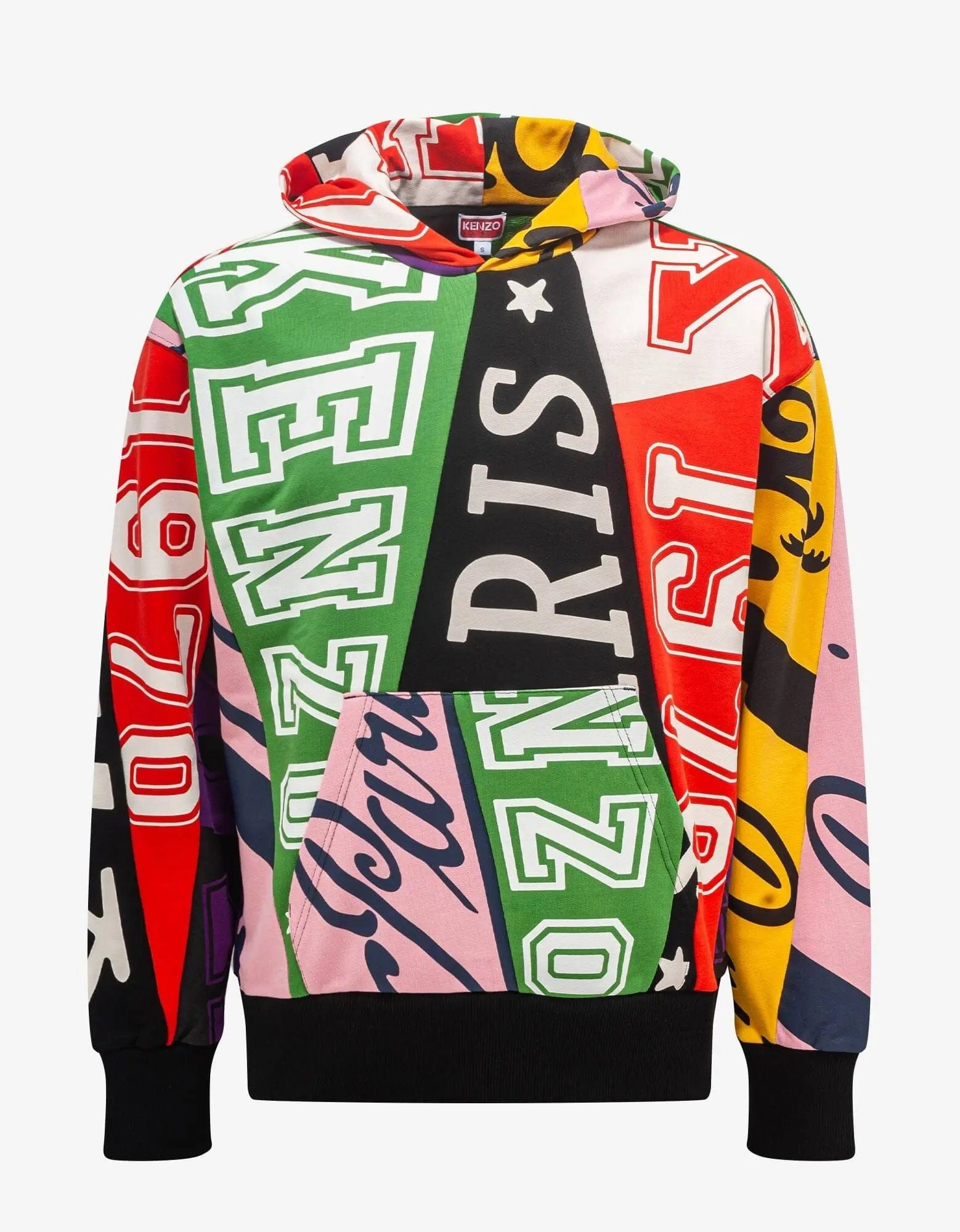 Kenzo Multicolour 'Kenzo Flag' Hoodie - 1