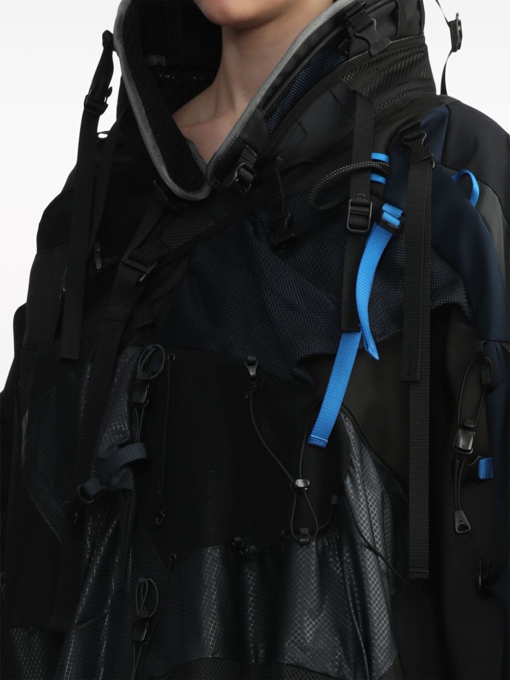 panelled utility cape - 5