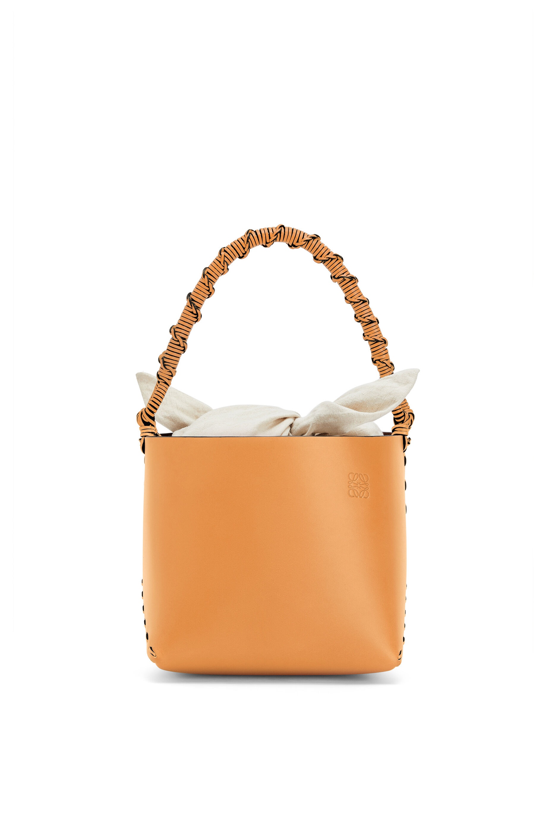 Bucket square bag in calfskin - 4