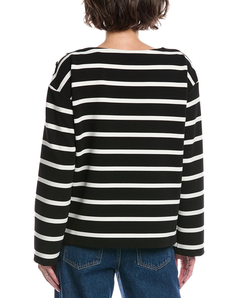 rag & bone rag & bone Irina Textured Stripe Top outlook