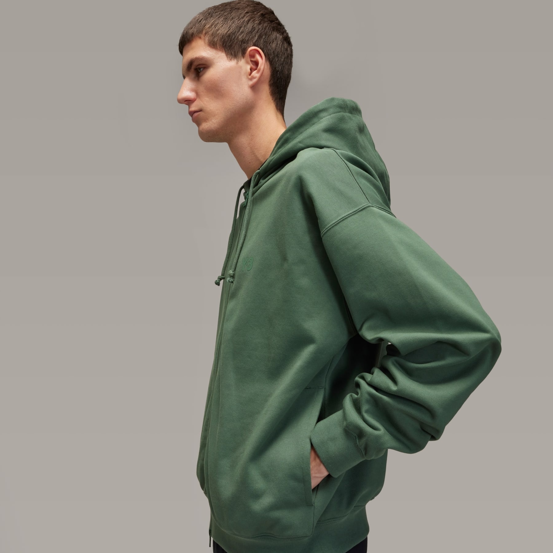 Y-3 French Terry Zip Hoodie - 7
