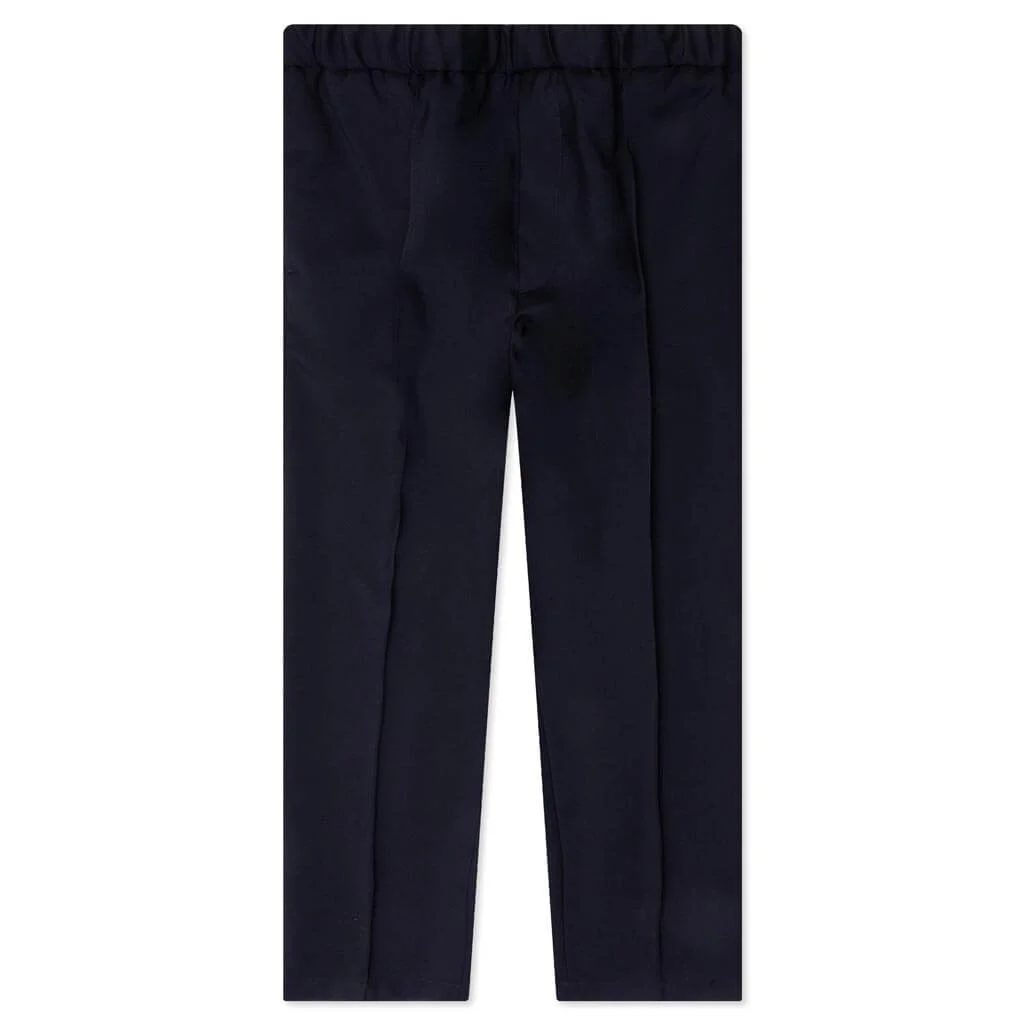 슬림 컷 elasticated-waistband 바지 - 1