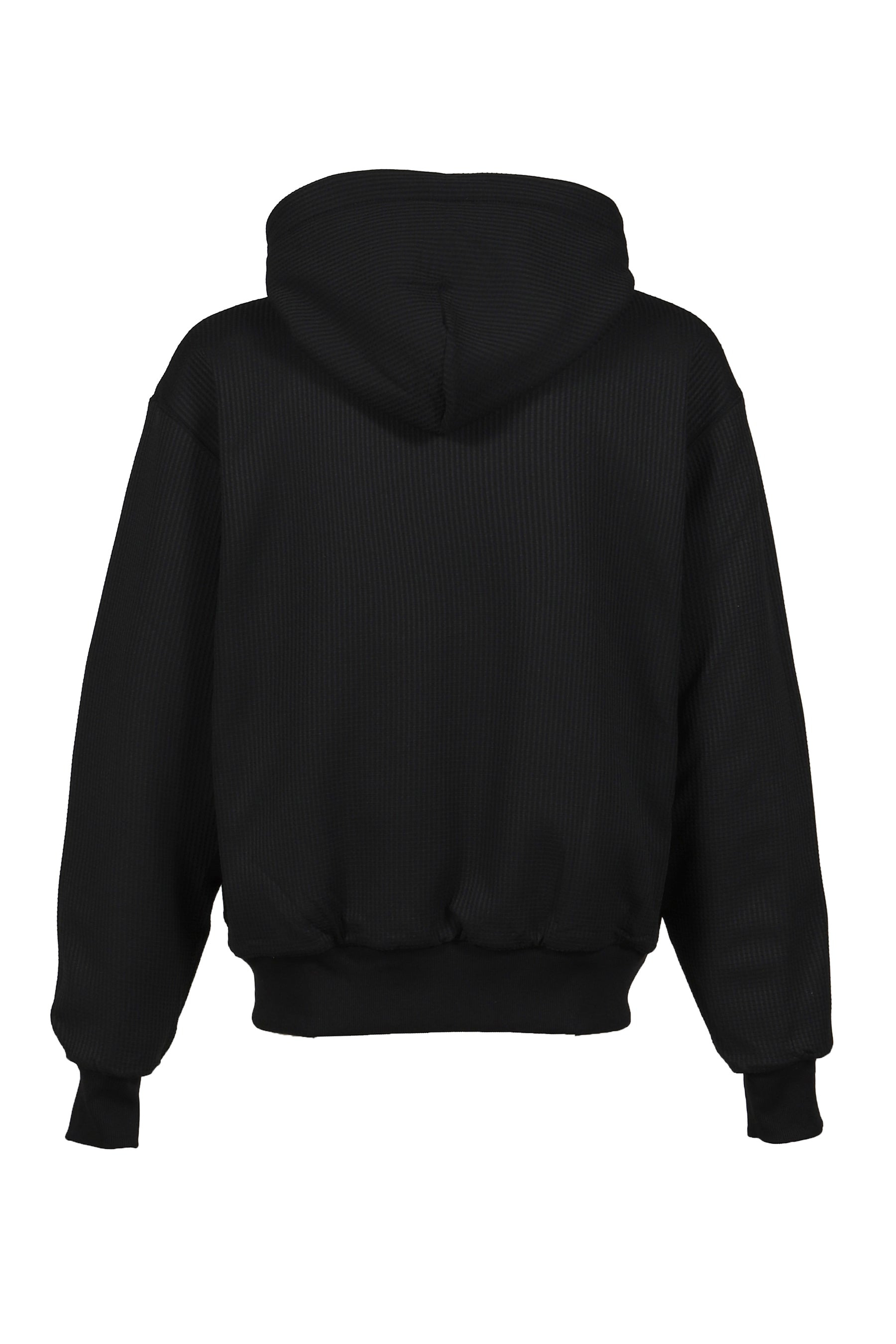 TECH SWEAT DOUBLE FACE PARKA / BLK - 6
