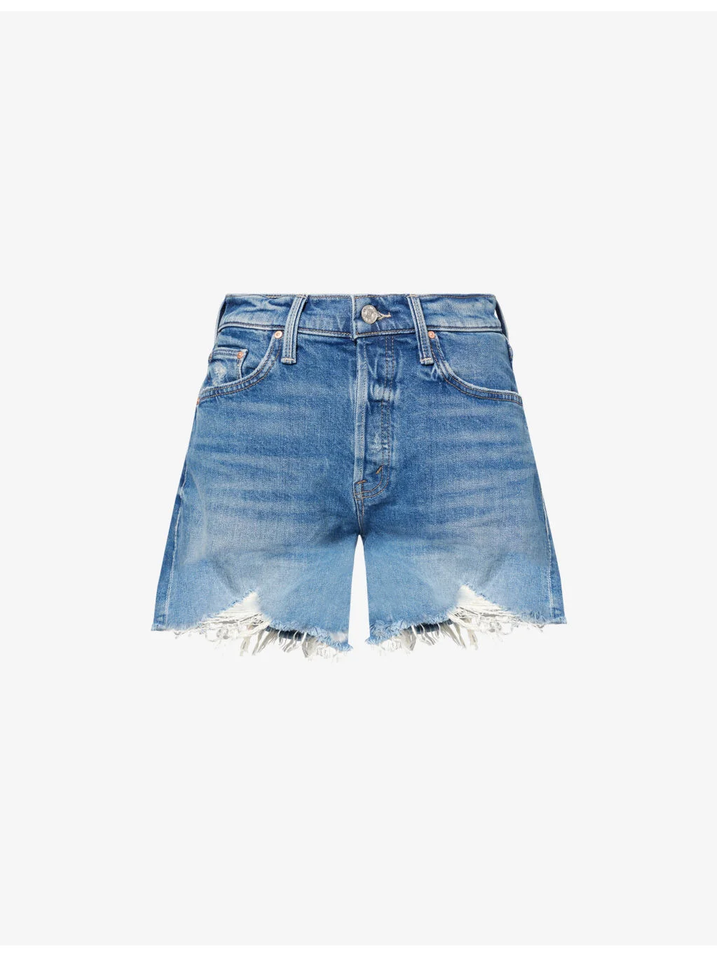 Skipper Short N Long Chew Cotton Denim Shorts - 1