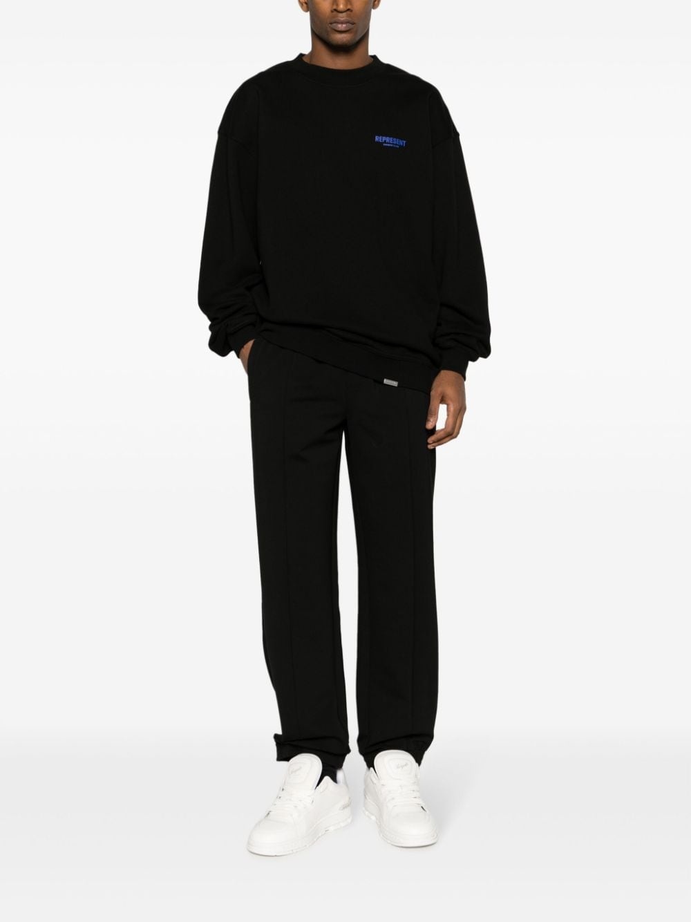 Interlock pressed crease tracksuit pants - 2