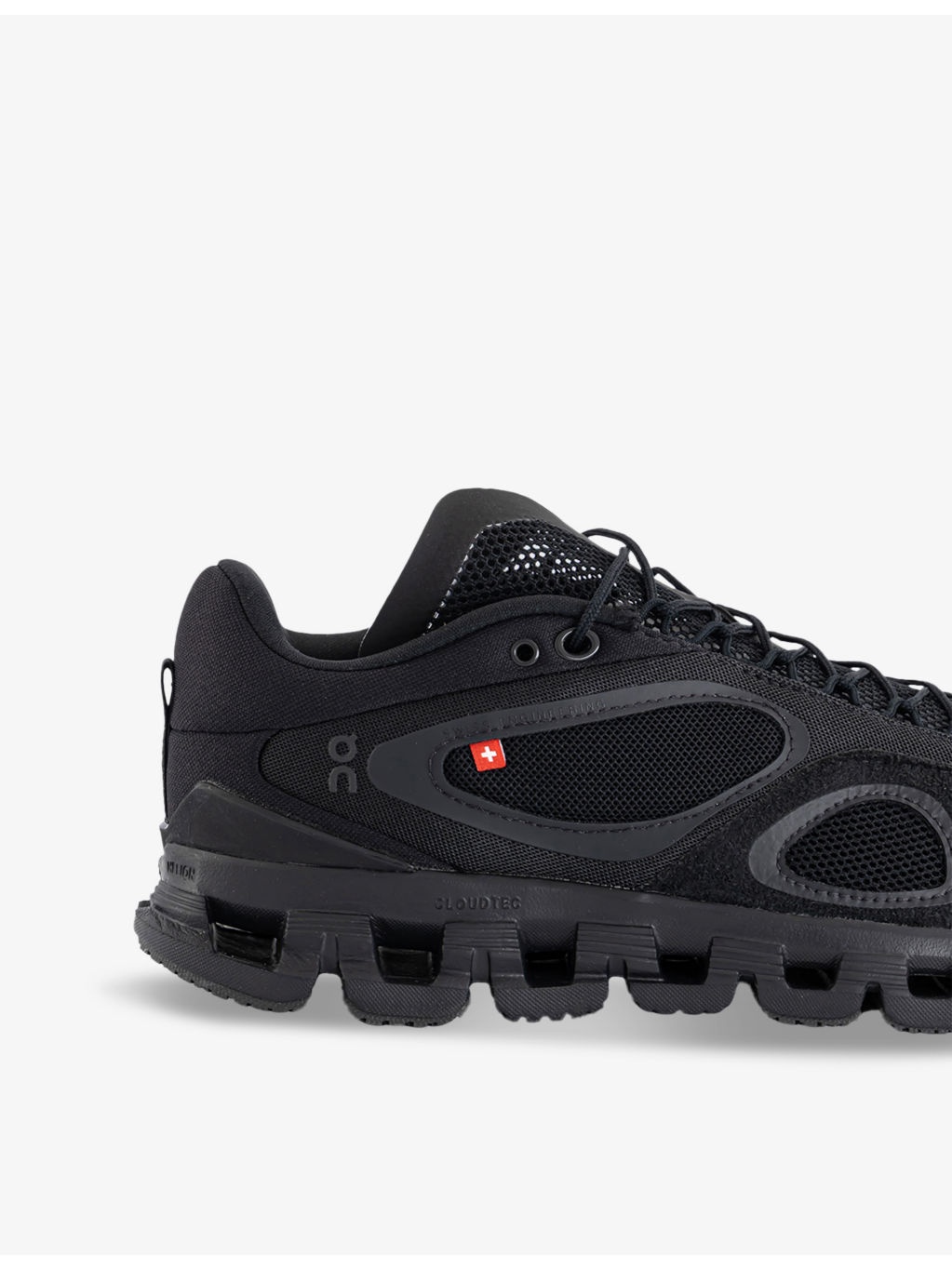 Cloud X FKA Mesh and Faux-Suede Low-Top Trainers - 5