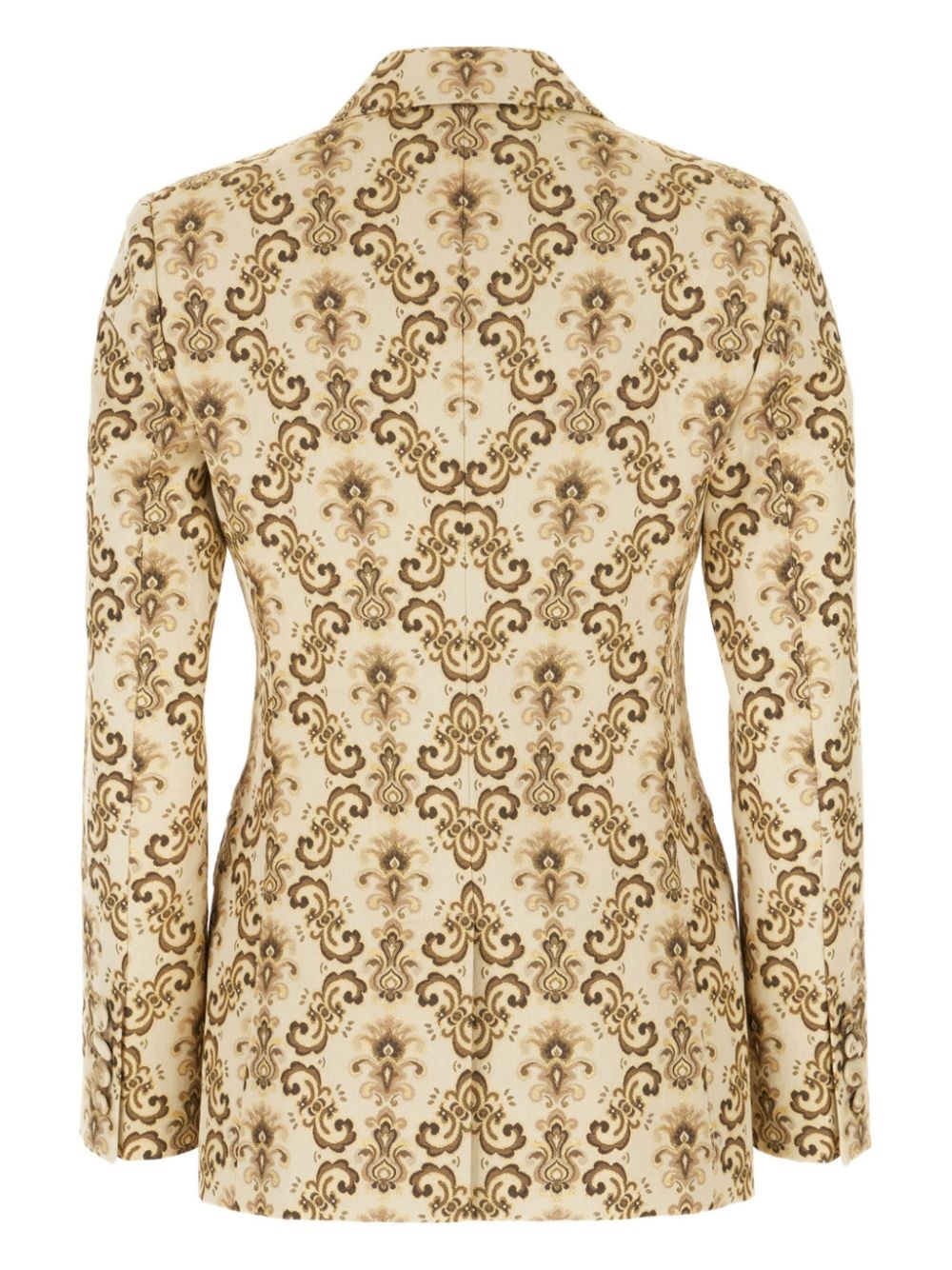 embroidered blazer - 2
