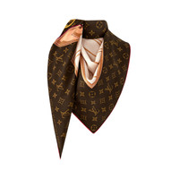 海外限定品◆関税なし【LOUIS VUITTON】Neverfull Scarf 2色展開 Louis Vuitton My Neverfull Shawl | REVERSIBLE