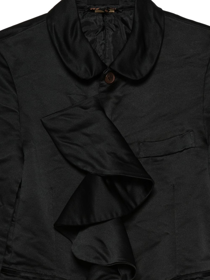 ruffle-trimmed Peter Pan-collar jacket 3