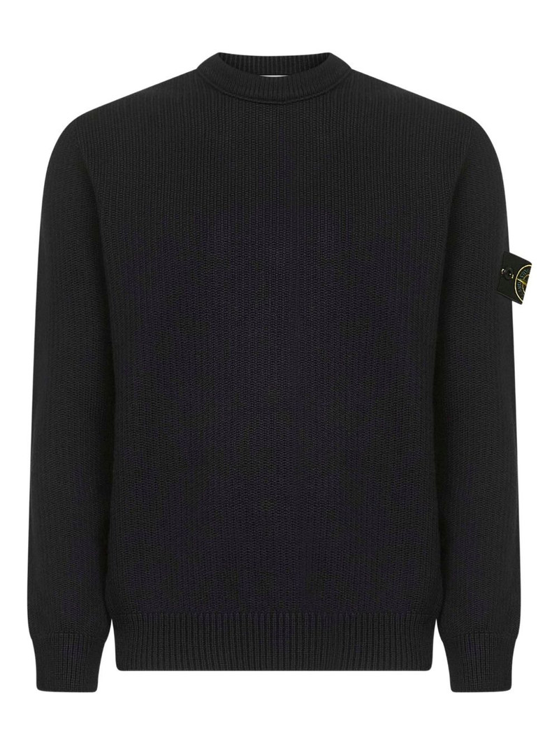 ribbed crewneck sweater 1