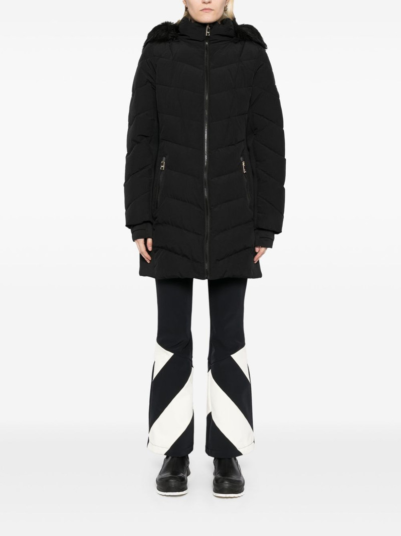 MICHAEL KORS Chevron Scuba coat outlook