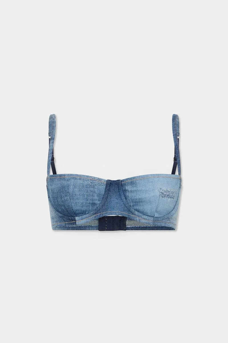 DSQUARED2 TAPE BALCONETTE BRA - 1